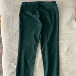 Hunter Green Wool JCrew Dress Pants